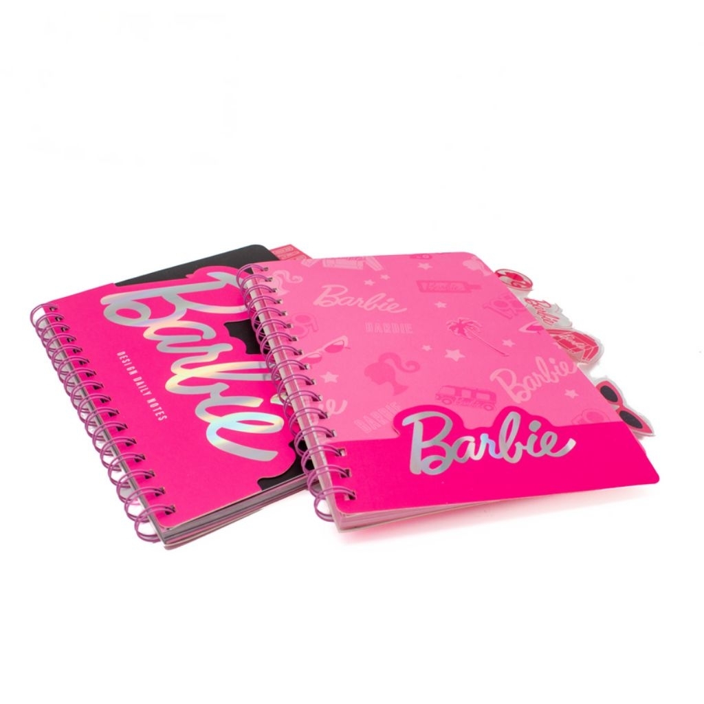 

Miniso Barbie Collection A5 Wire-Bound Book – Notebook / Buku Catatan