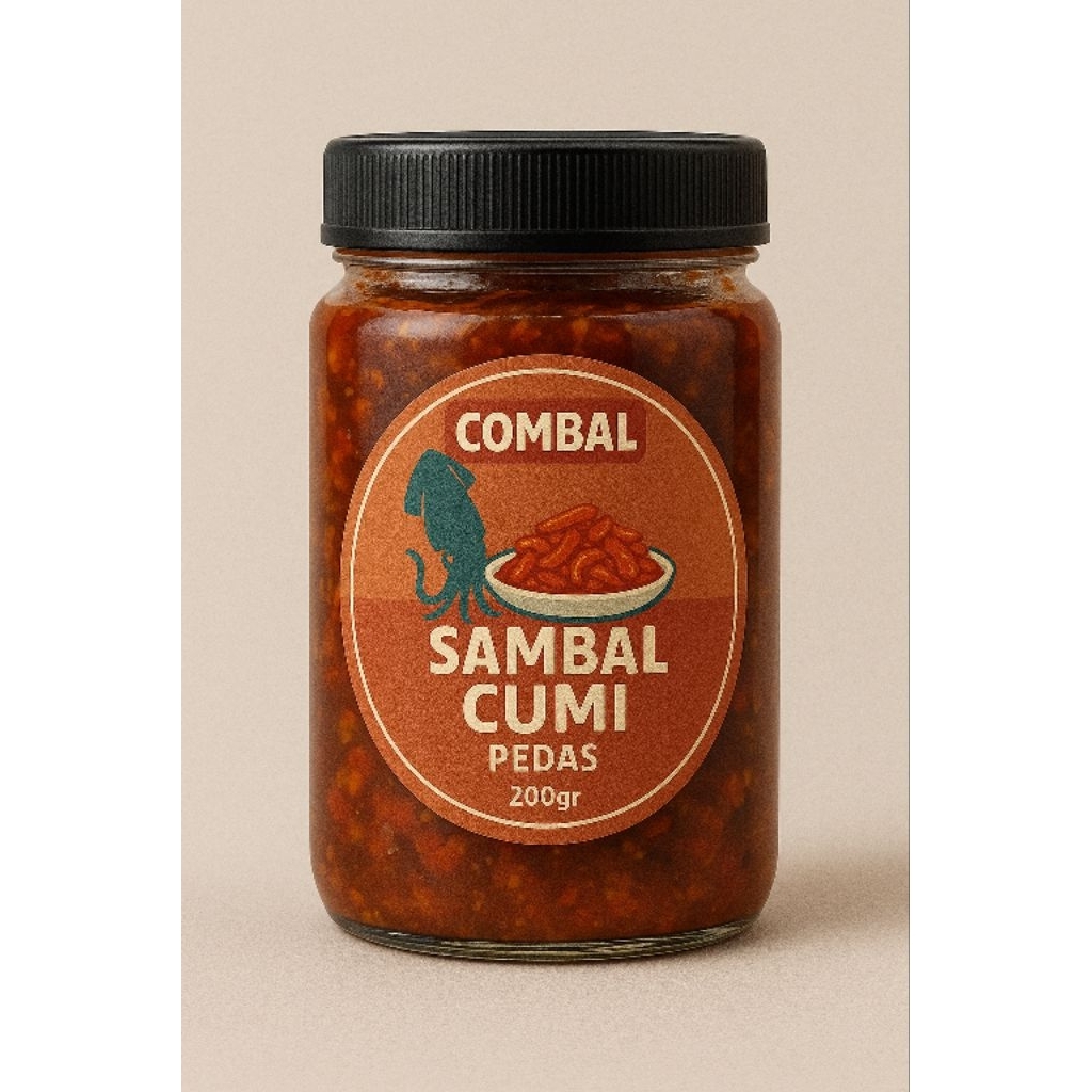 

Combal - Sambal Cumi 200gr