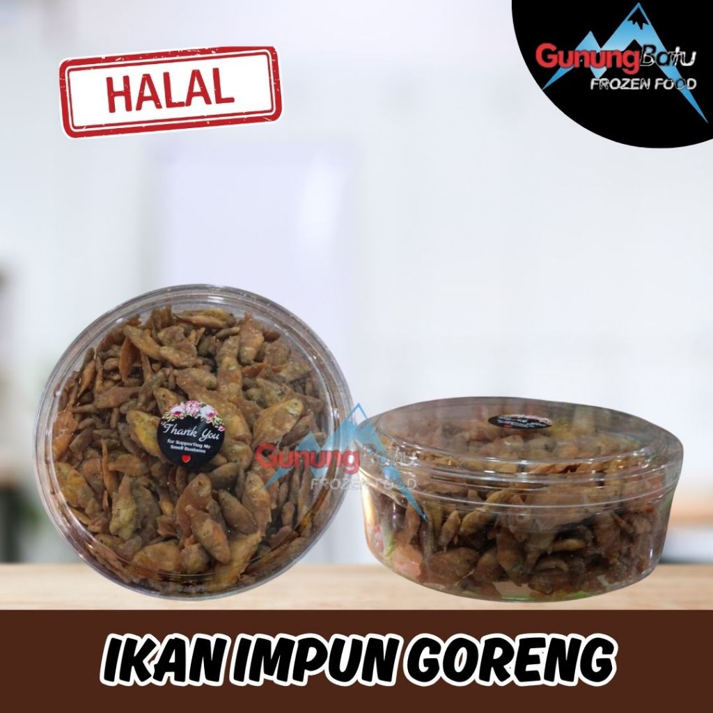 

IKAN IMPUN GORENG 150GR