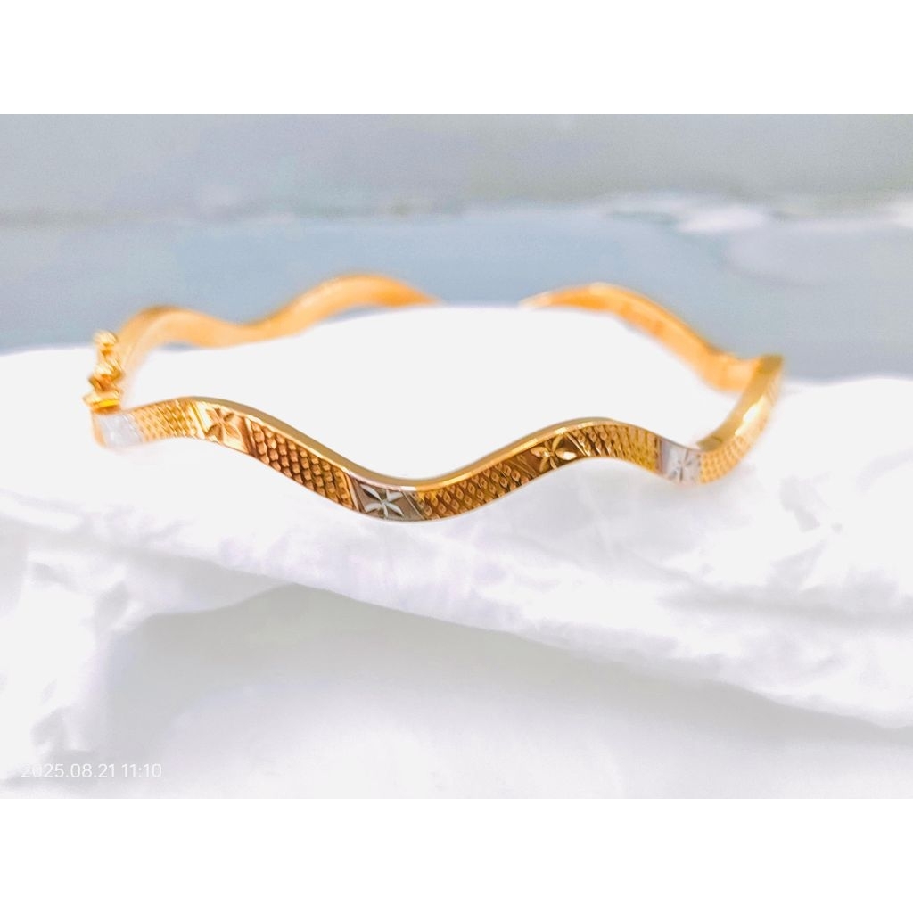 gelang bangkok cartier gelombang kombinasi