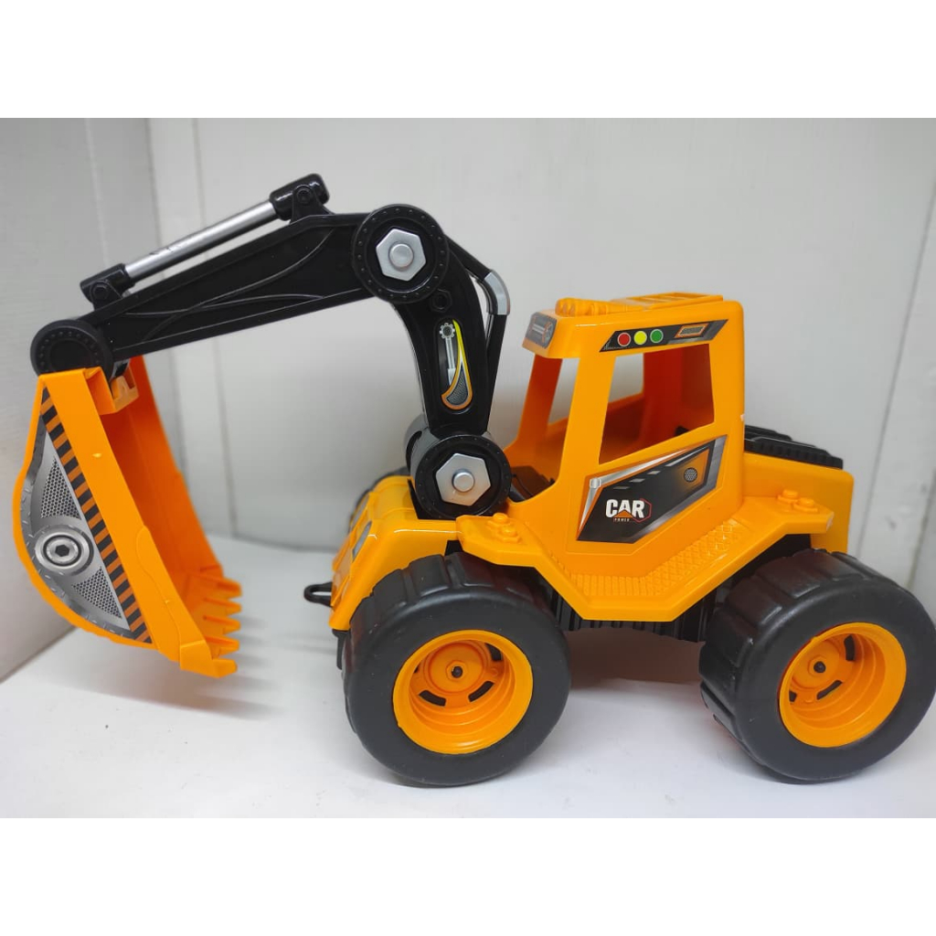 Mainan Truk Mesin Car TRUCK PLASTIK EXCAVATOR DK 70