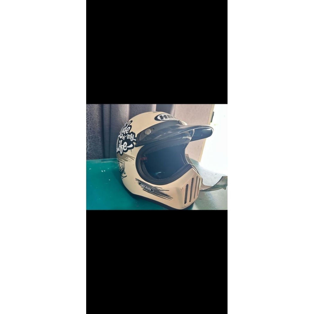 Helm HBC Full Face/ Helm Cakil Second