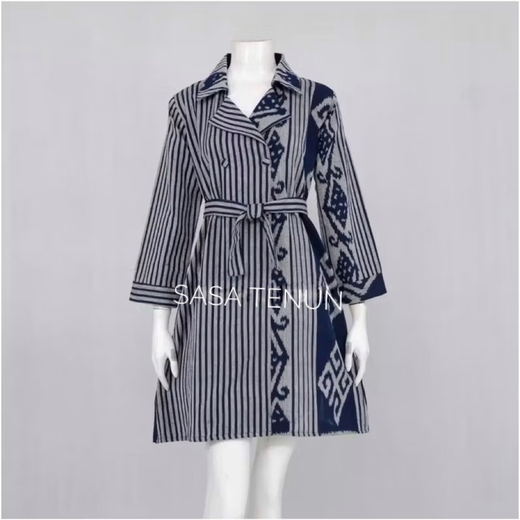 TUNIK TENUN - ATASAN TENUN - BAJU TENUN ETNIK JEPARA MIX LURIK