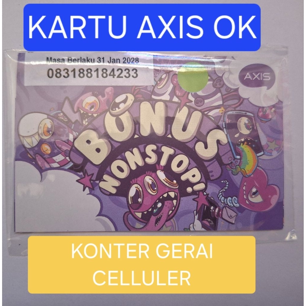 KARTU AXIS 3GB 30 HARI
