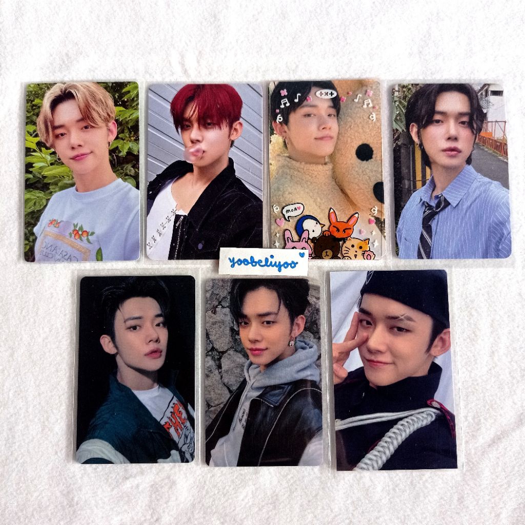 OFFICIAL ALBUM PHOTOCARD YEONJUN GGUM MIXTAPE FREEZE GBGB CHAOTIC WONDERLAND LUCKY DRAW TXT