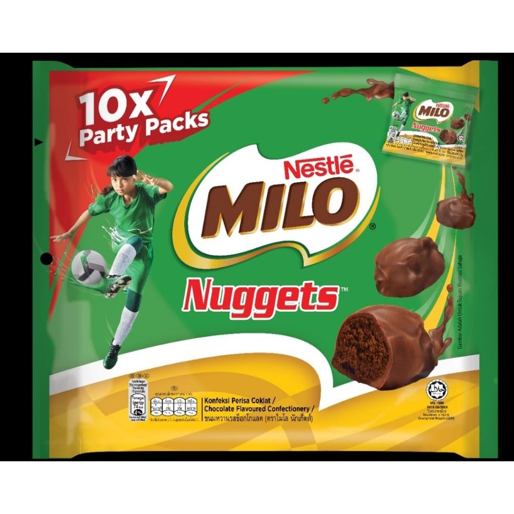 

MILO COKLAT NUGGETS ISI 10 PACK