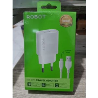 Kabel Charger Micro Robot RT K7S / Adaptor Casan Micro Hp Murah/ Charger ROBOT MICRO