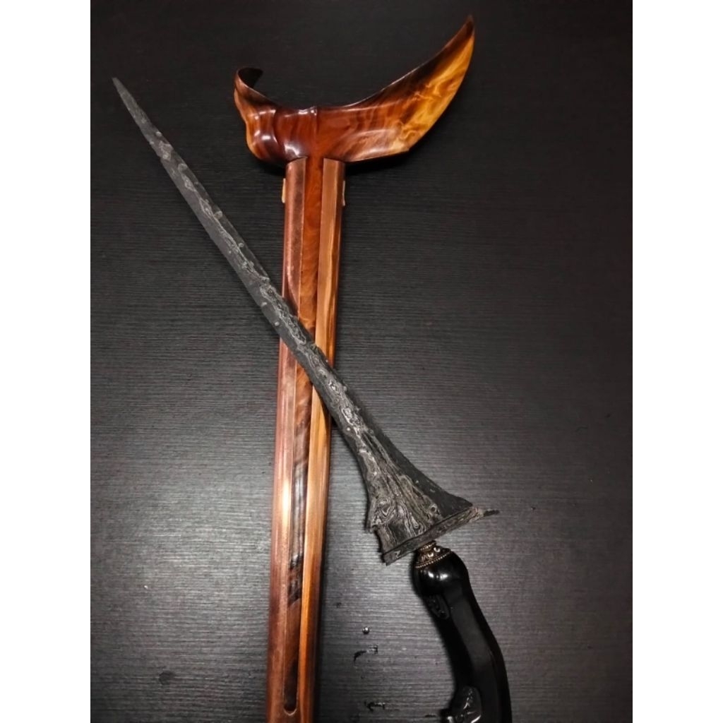 Keris Sepuh Sinom Pamor Bonang Rinenteng Tangguh Mataram Kuno - Keris Jawa Murah