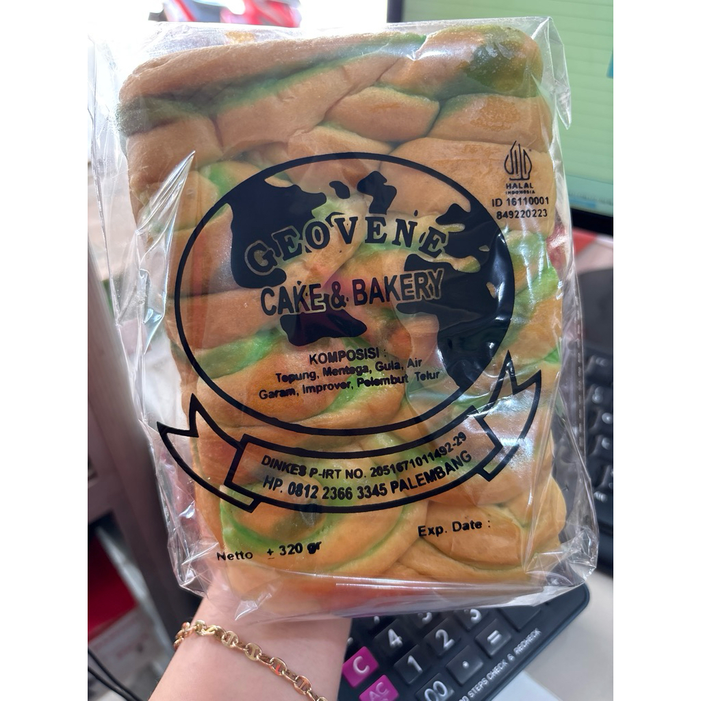 

ROTI GEOVENE KOMBINASI