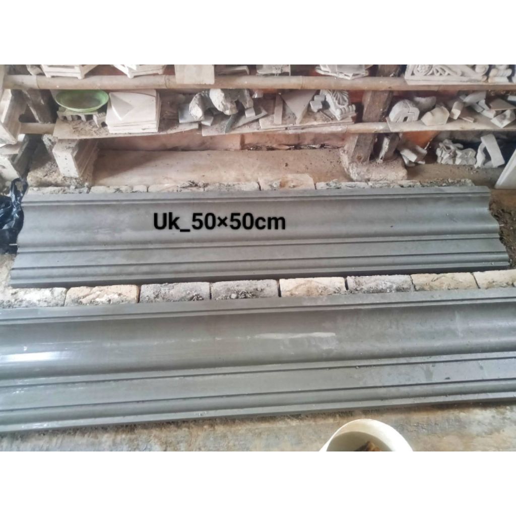 Lis beton profil, Lisplang beton murah ukuran 50cm x 200cm