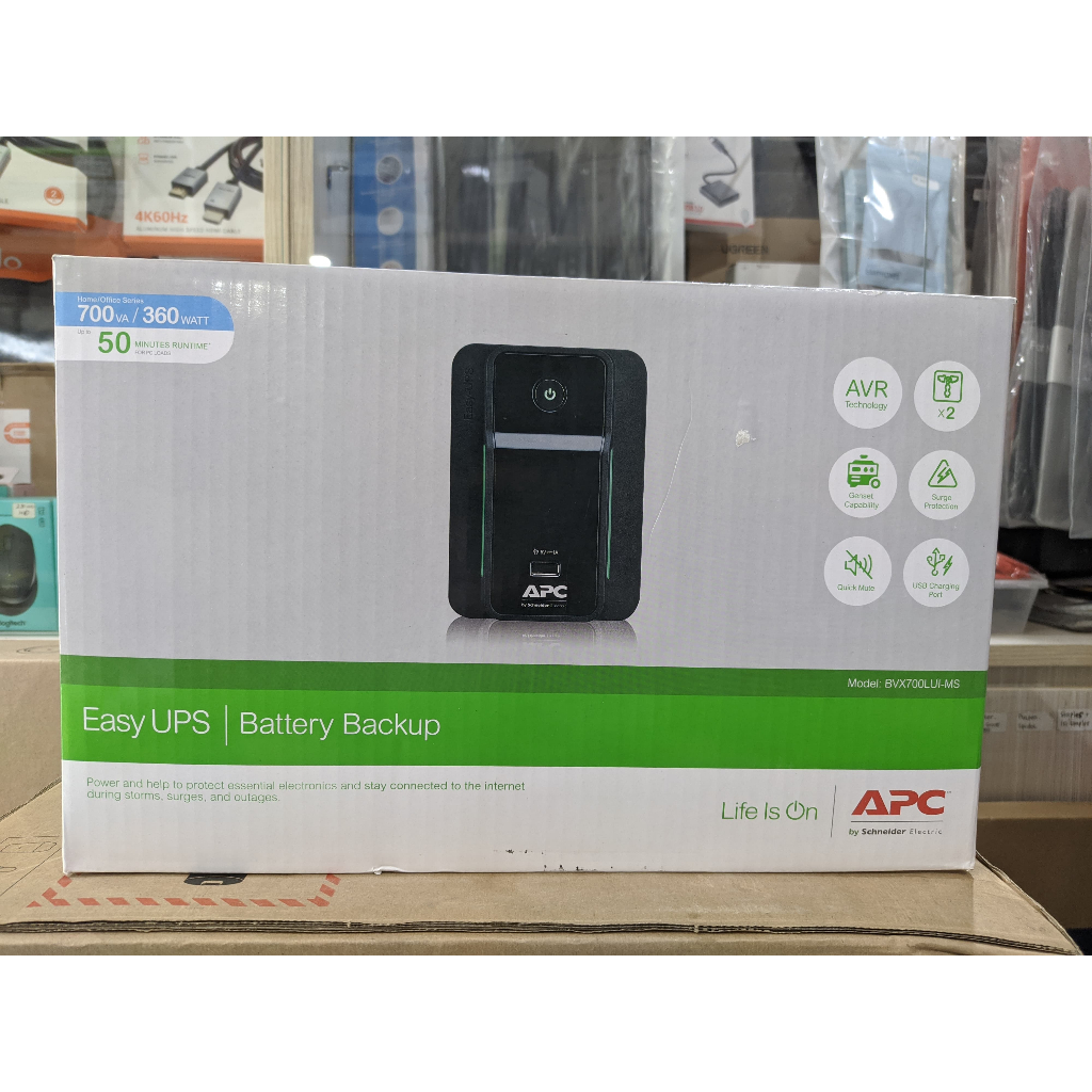 UPS APC 700VA APC EASY UPS BVX700LUI-MS