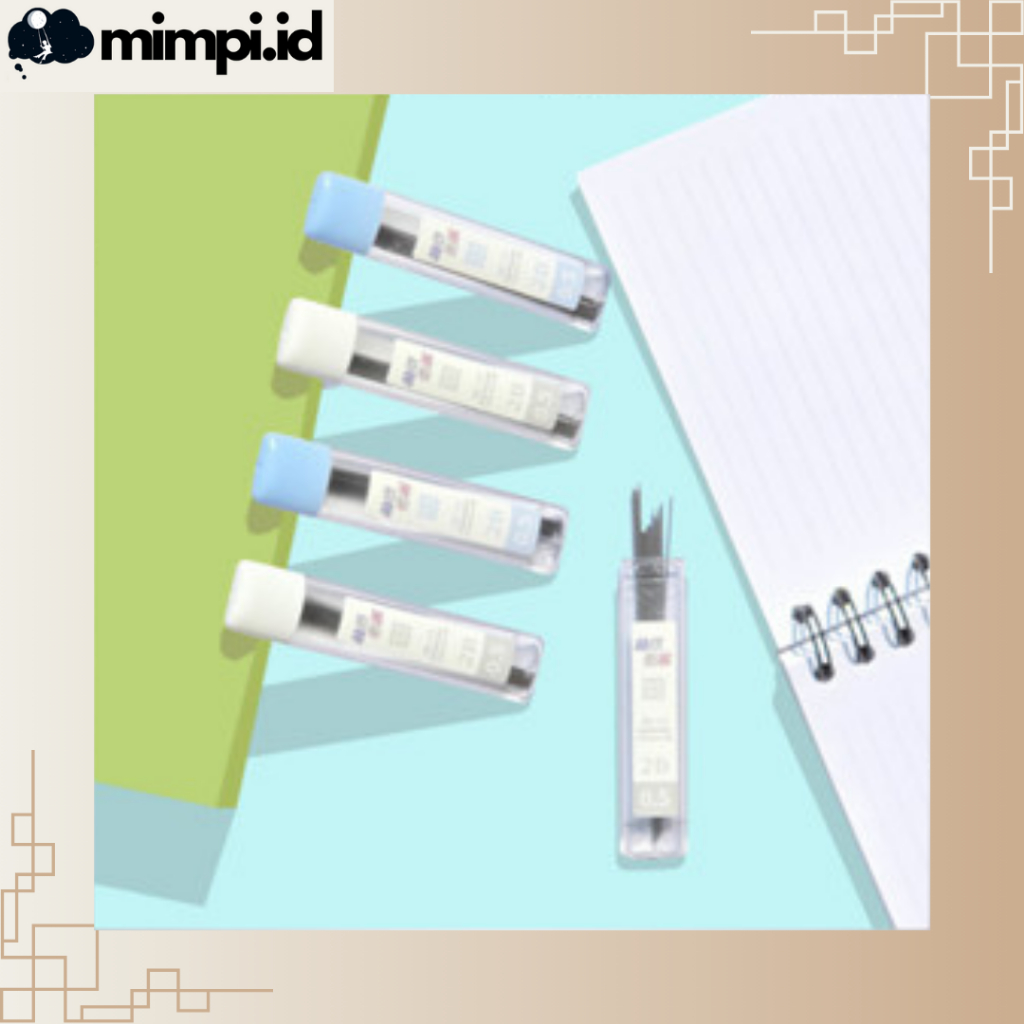 

Isi Ulang Pensil Mekanik 2B 0.5MM 15pcs Refill Pencil Mechanical 2 B 0.5x90mm