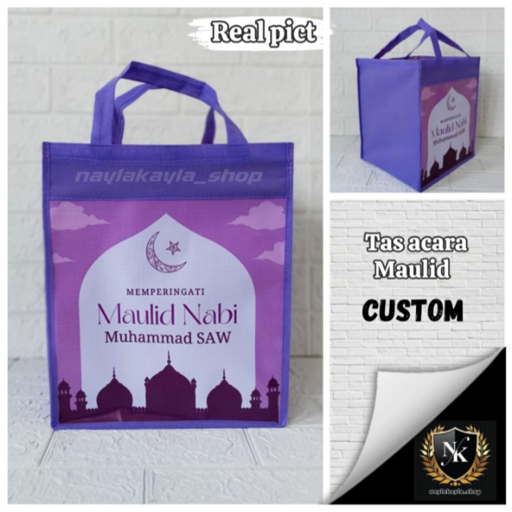 

TAS MAULID, harga yang tertulis per pcs