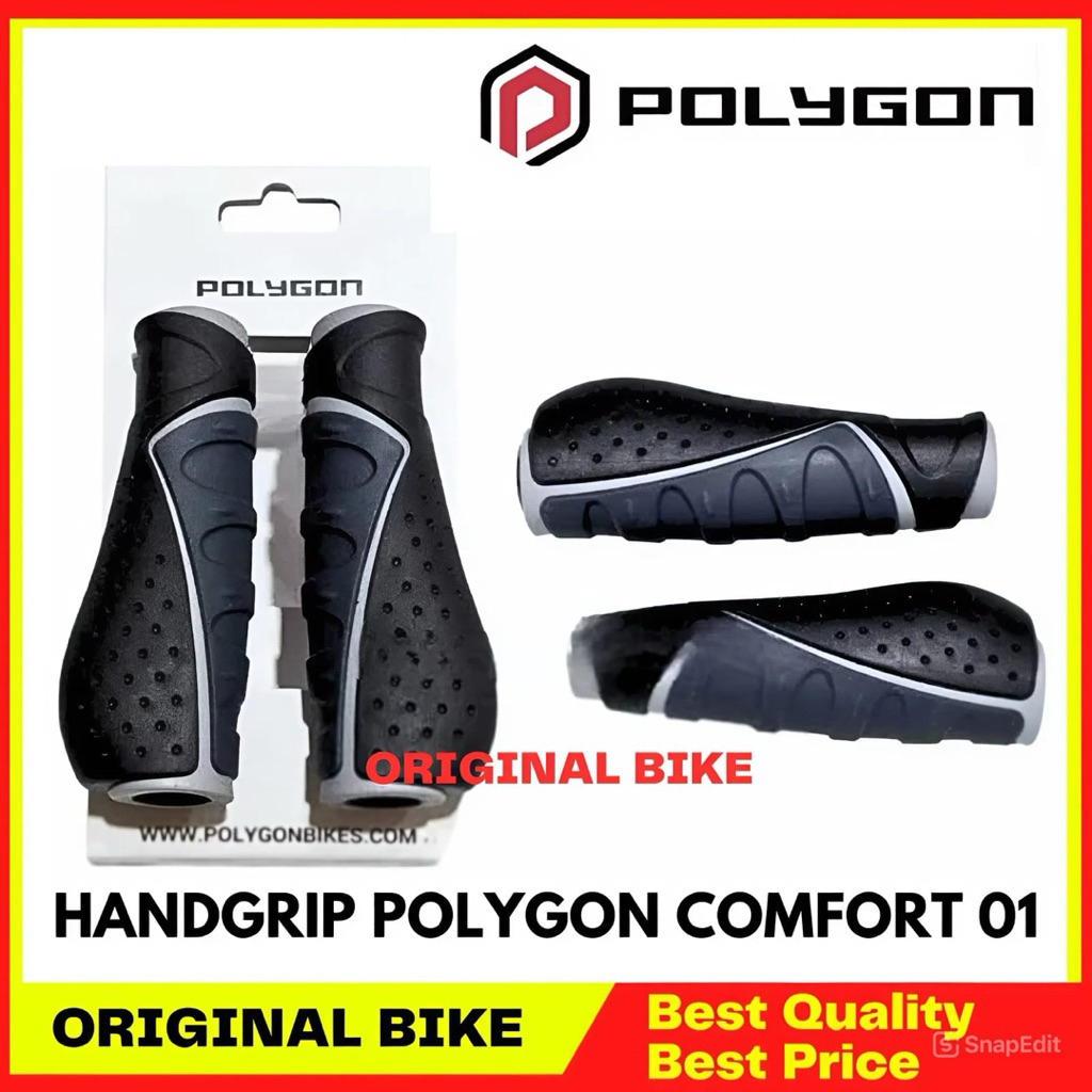 Handgrip Sepeda Polygon Comfort 01 Terbaru