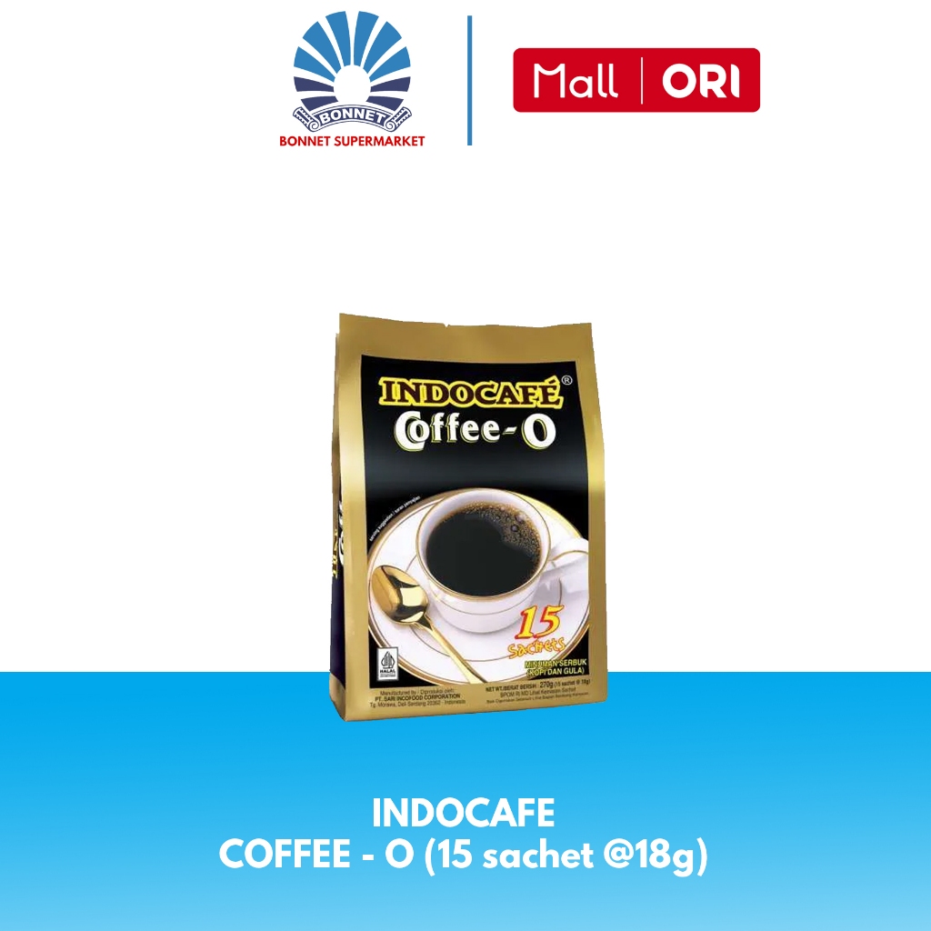 

Indocafe Coffee-O 270 g (15 sachet @18g )