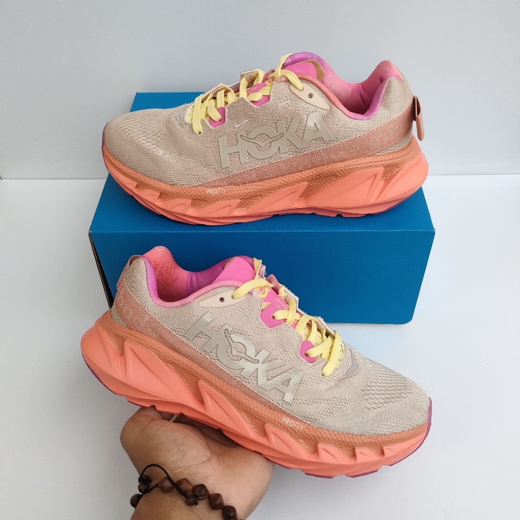 Sepatu Hoka One One Elevon 2 Methal Rose