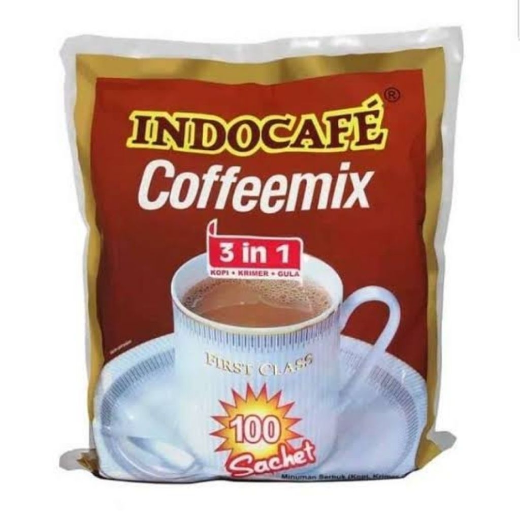 

Indocafe Cofeemix 3 in 1 isi 100 sachet
