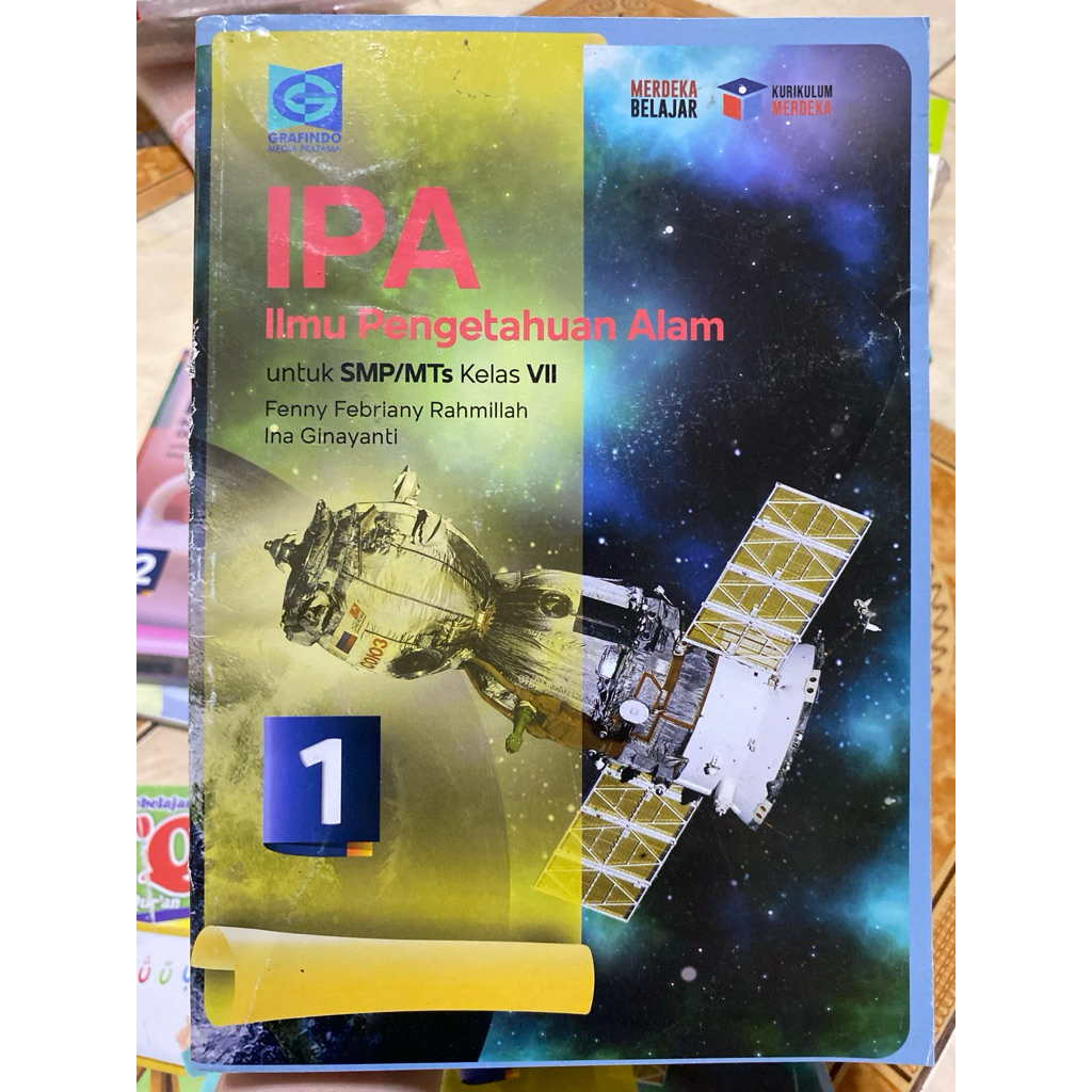second ipa untuk smp kelas 7 kurikulum merdeka grafindo