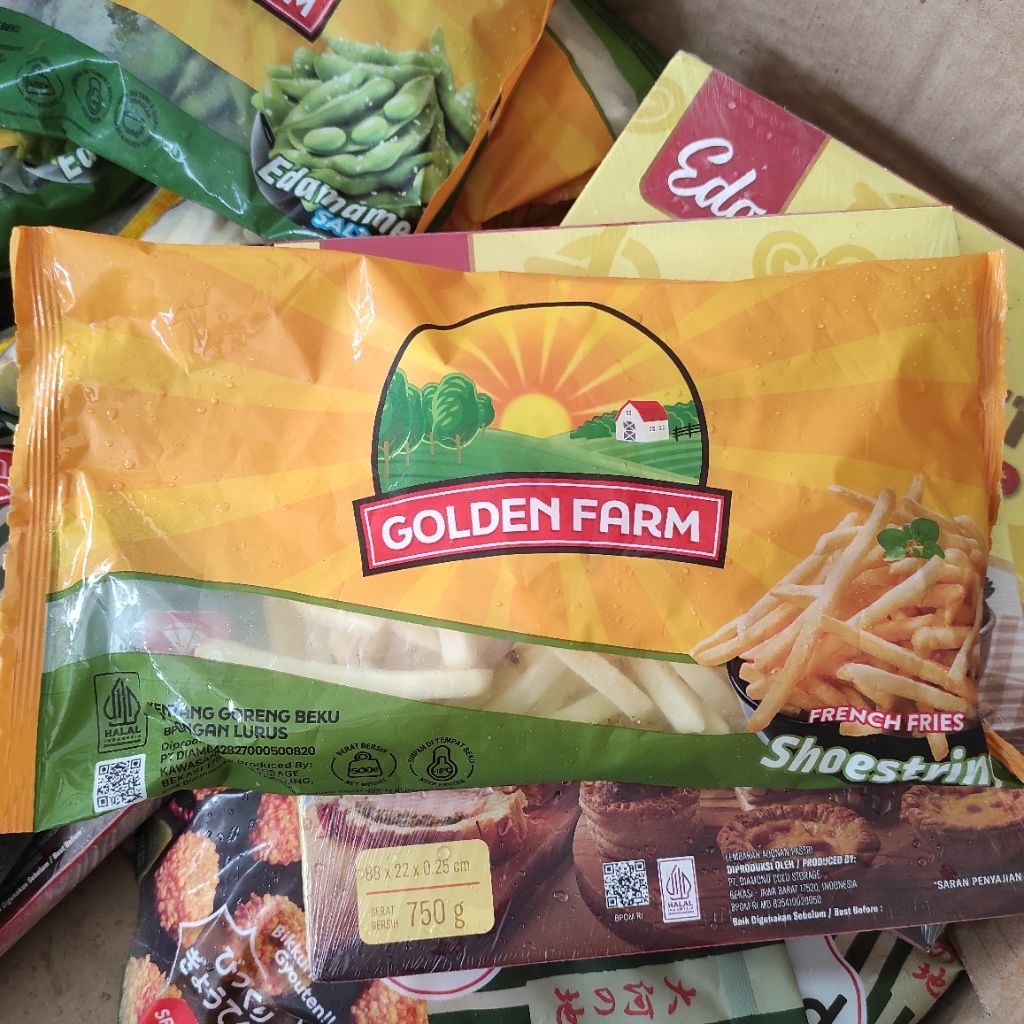 

Golden Farm French Fries Kentang Shoestring 500gr