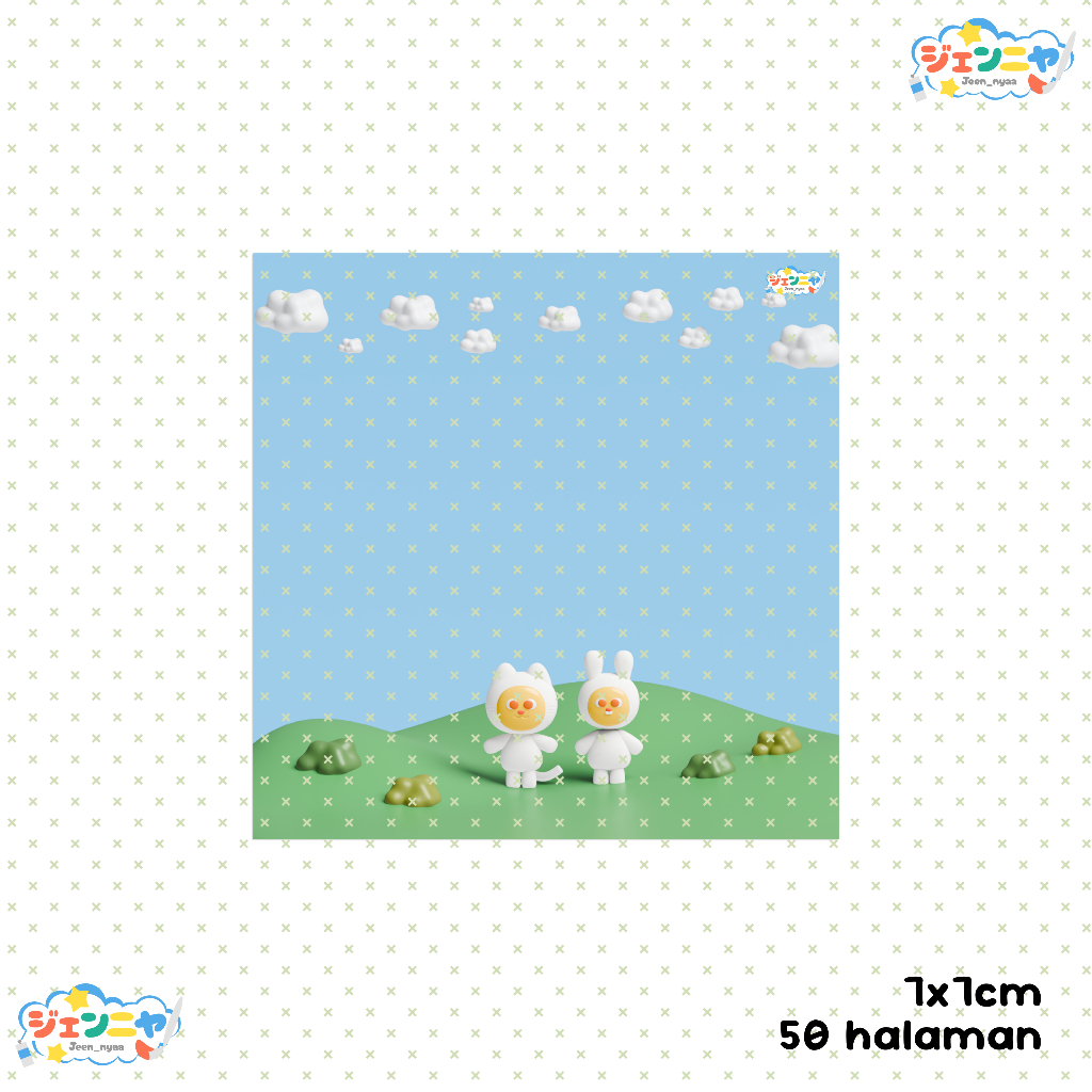 

Detail produk: - 7x7cm - 50 halaman