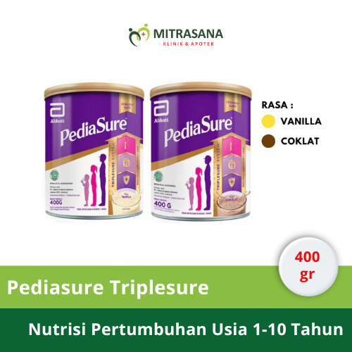 

Pediasure Triplesure Vanilla Coklat 400 Gram