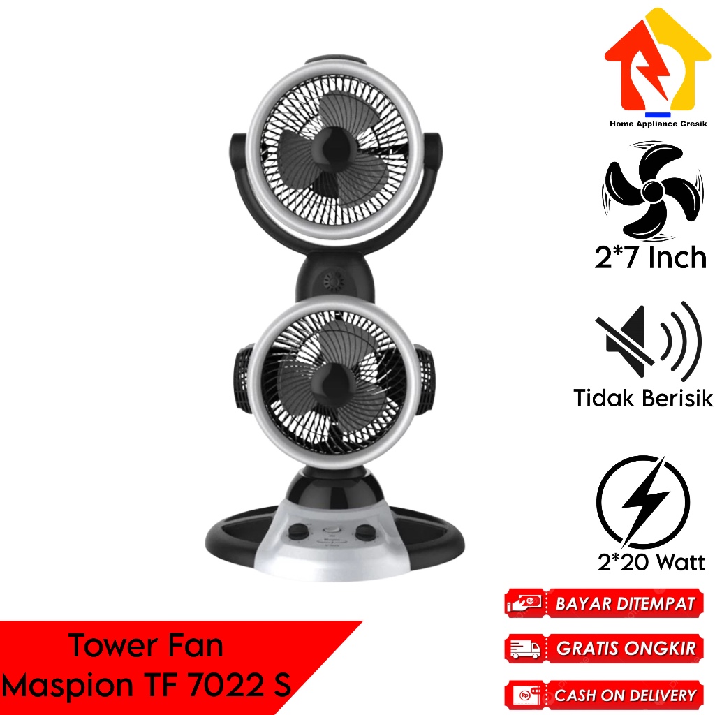 Tower Fan Maspion TF 7022S / Kipas Tower Maspion TF7022S