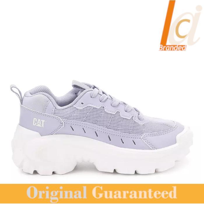Sepatu Sneakers Wanita Original Caterpillar Intruder Lite Vent - Thistle/White
