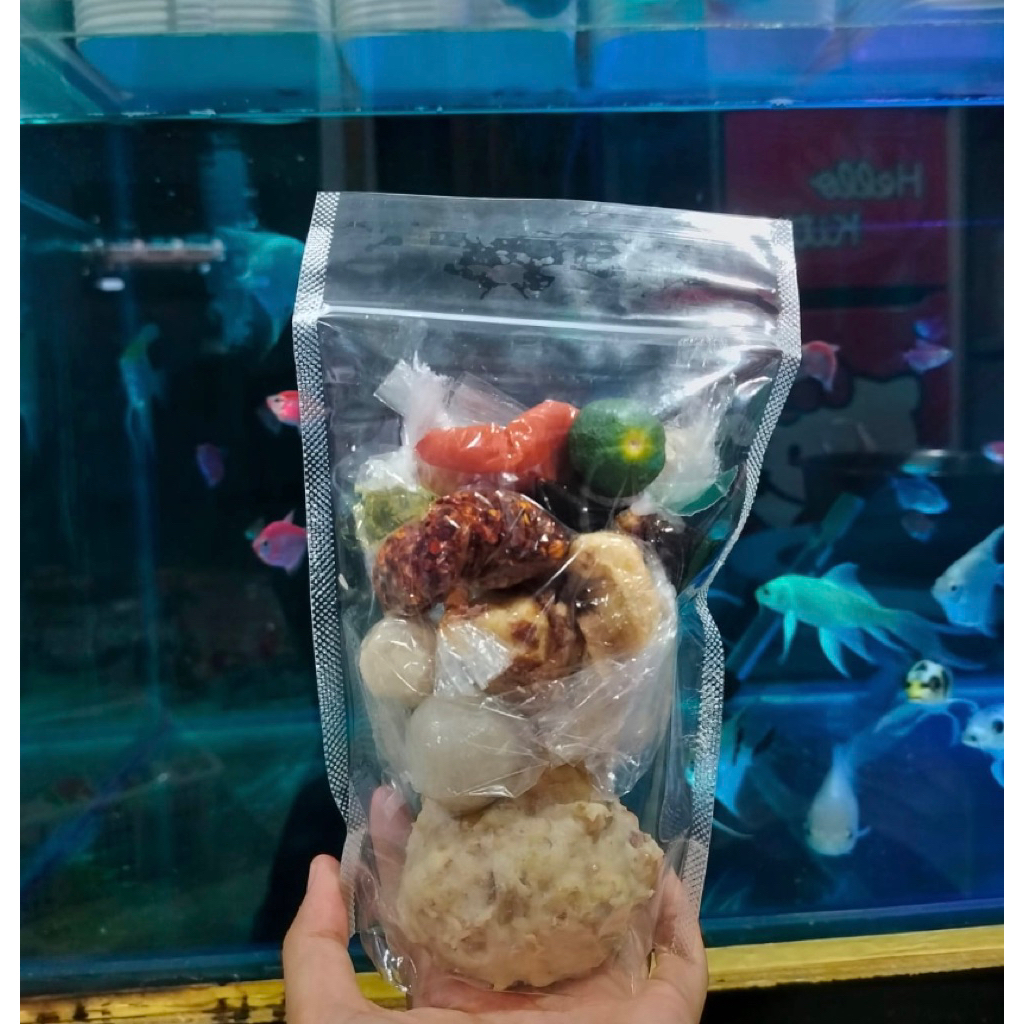 

Bakso kuah jumbo teh emil