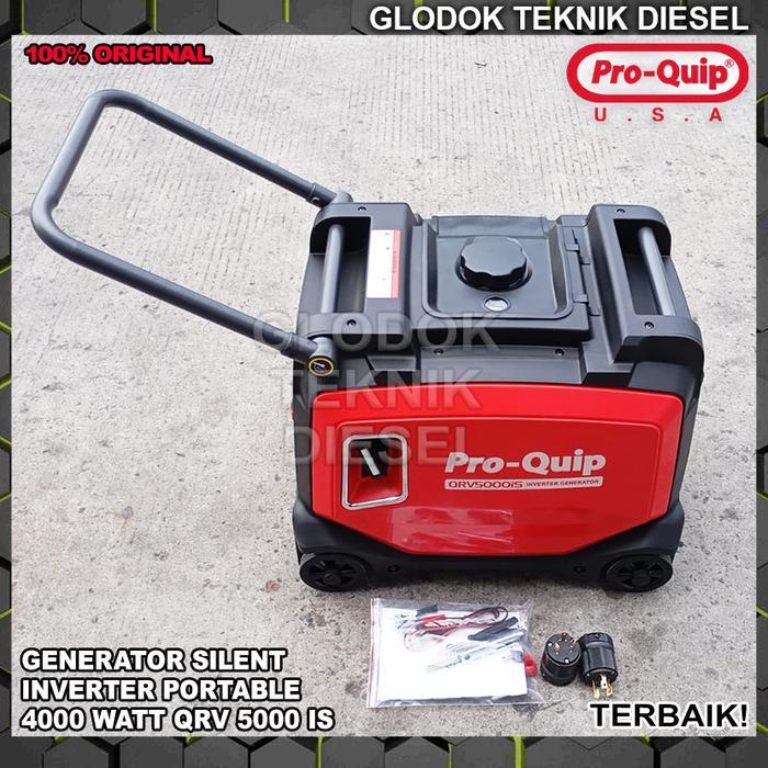 QRV 5000IS Proquip Genset Silent Inverter 4000 Watt QRV-5000IS Generator Gasoline Bensin Genset Sile
