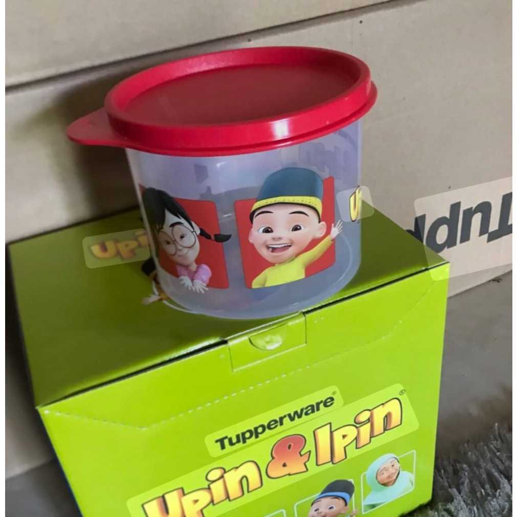 Tupperware Upin Ipin Cutie Canister 1Pcs