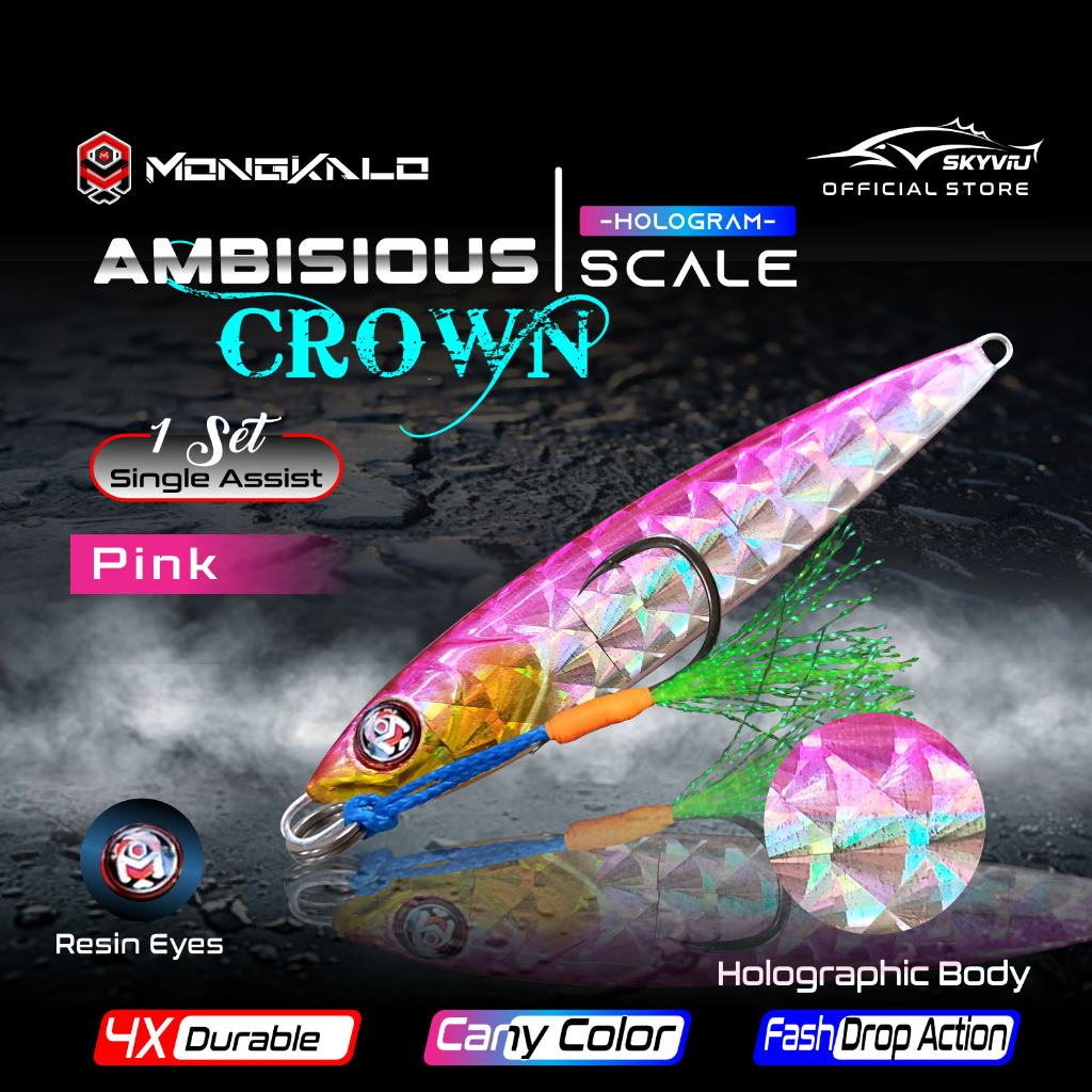 Mongkalo Ambisious Kipas noGID noMotif Candy 20 Pink