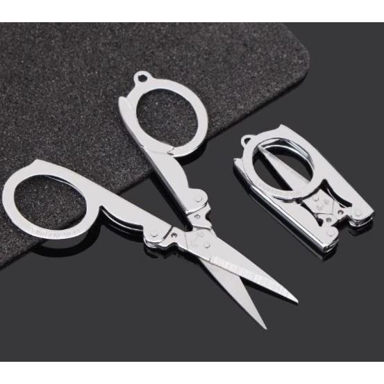 

gunting lipat perlengkapan kantor sekolah gunting lipat mini stainless