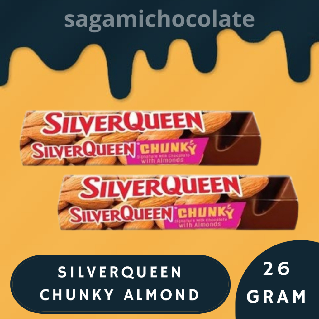 

SILVERQUEEN CHUNKY BAR ALMOND 26 GR (1PC)
