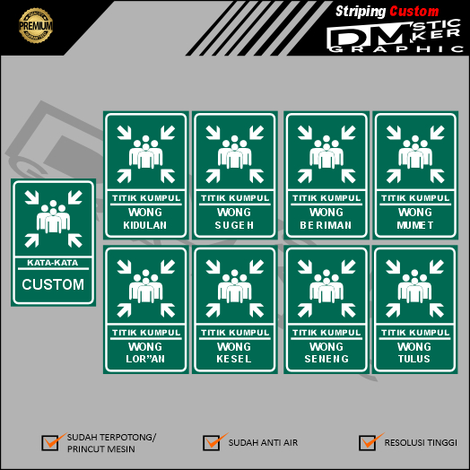 

STIKER TITIK KUMPUL KATA-KATA LUCU / STICKER TITIK KUMPUL VIRAL UNTUK CAFE BAHAN PREMIUM