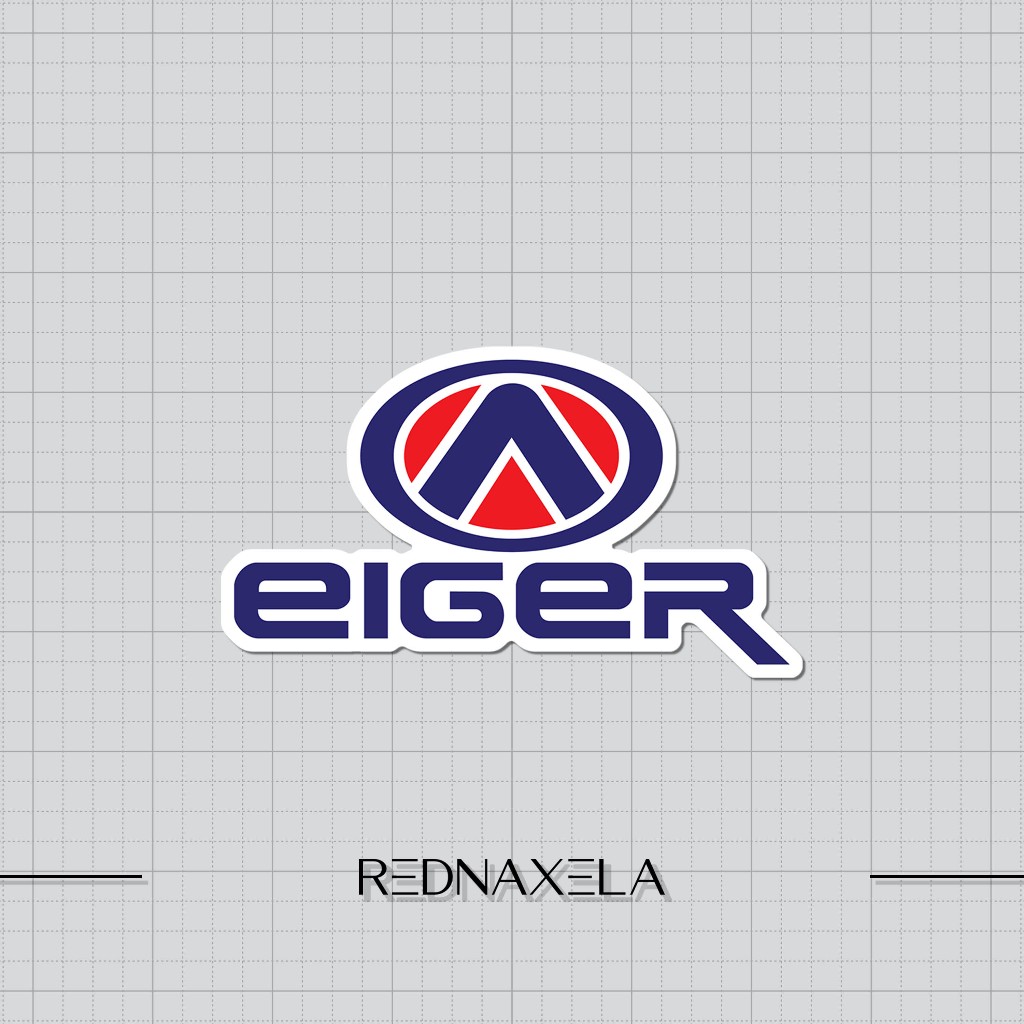 

Stiker Vinyl Eiger Logo Stiker Koper Outdoor Stiker Laptop Waterproof Sticker