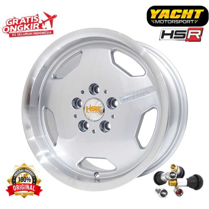 Velg HSR ROSTOCK EURO Ring 16 Celong Mobil Granmax Ertiga  Mercy Gratis Ongkir
