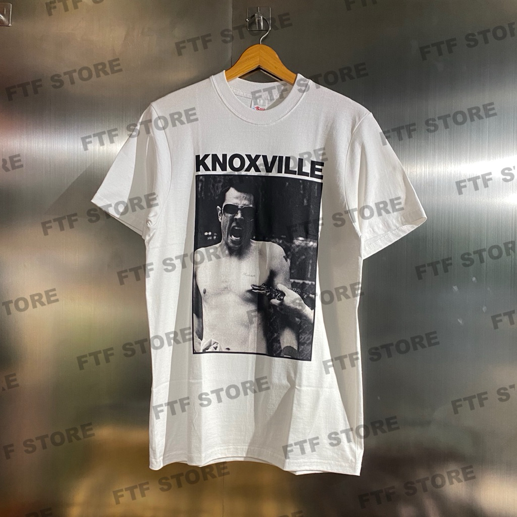 [ORI] JACKASS MTV - KNOXVILLE TSHIRT WHITE Kaos Pria