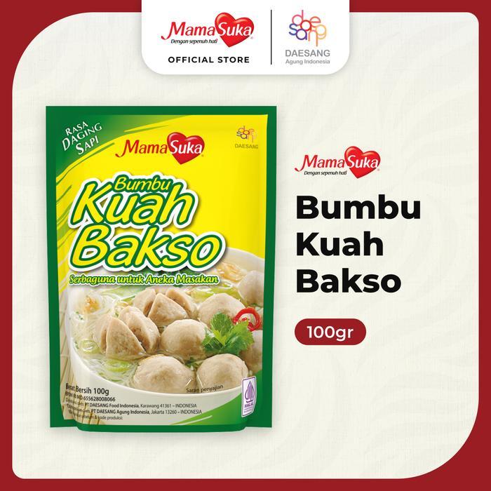 

MamaSuka - Bumbu Kuah Bakso 100gr (Harga 1 Pak = 12pcs)