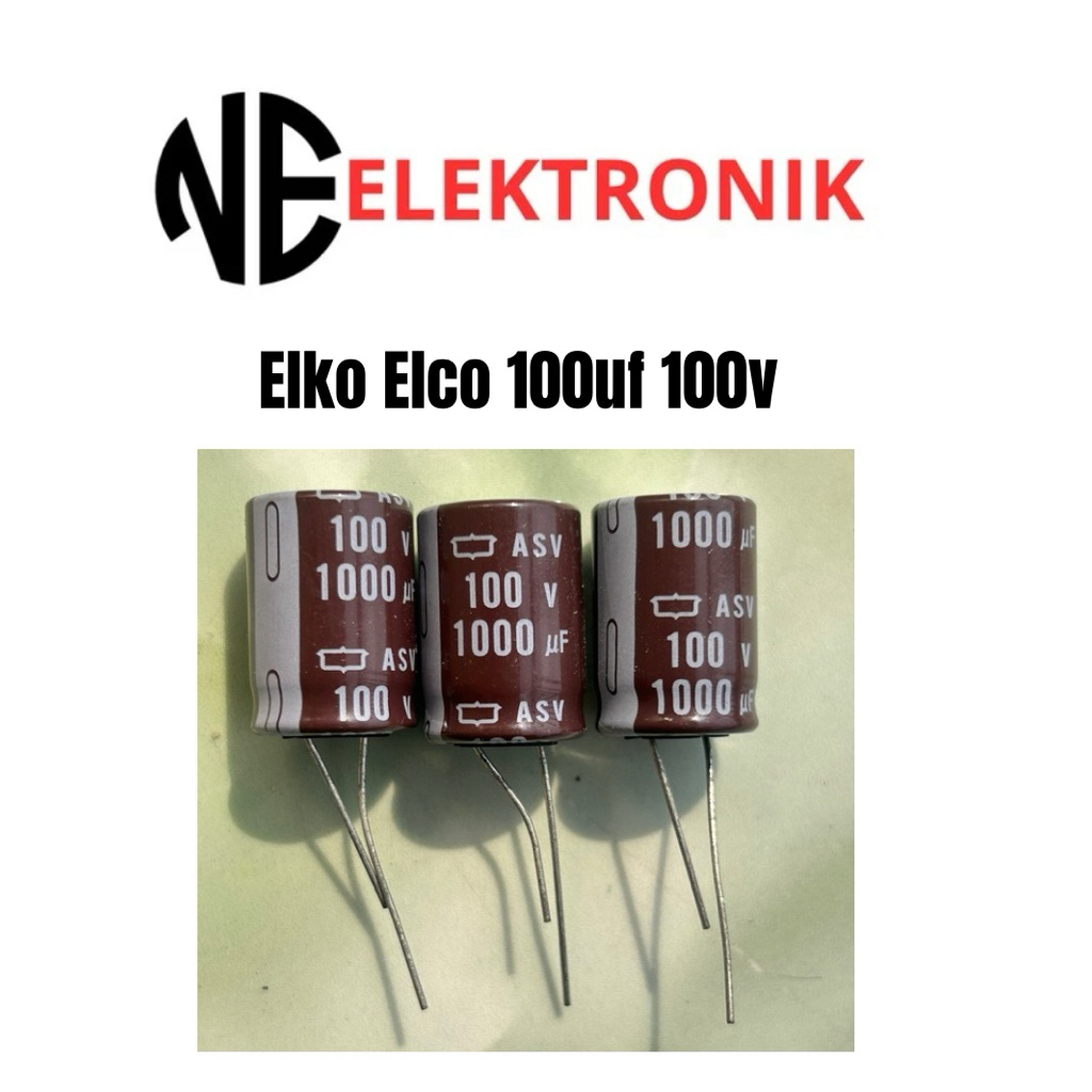 Elko Elco 100v 1000uf