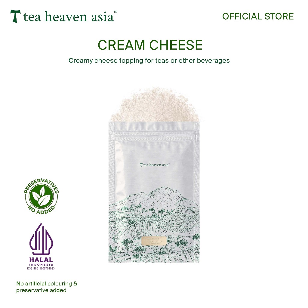

Tea Heaven Cream Cheese Topping 100gr