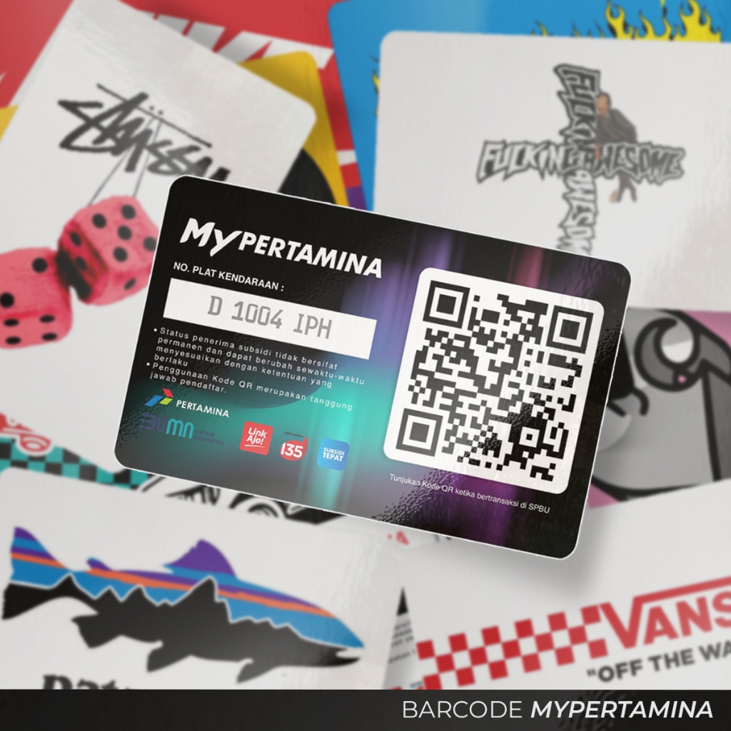 

MyPertamina Barcode – Cetak Kartu PVC
