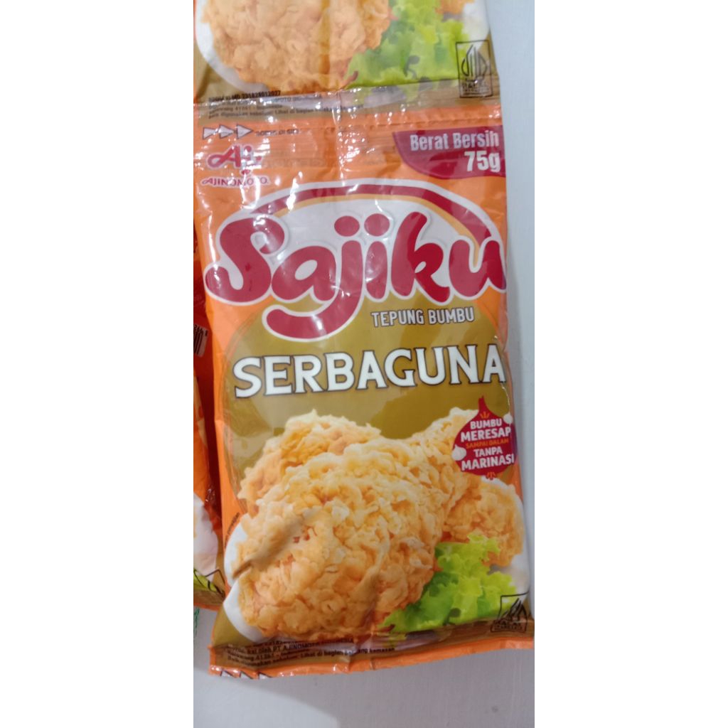 

ECER SAJIKU TEPUNG BUMBU SERBAGUNA