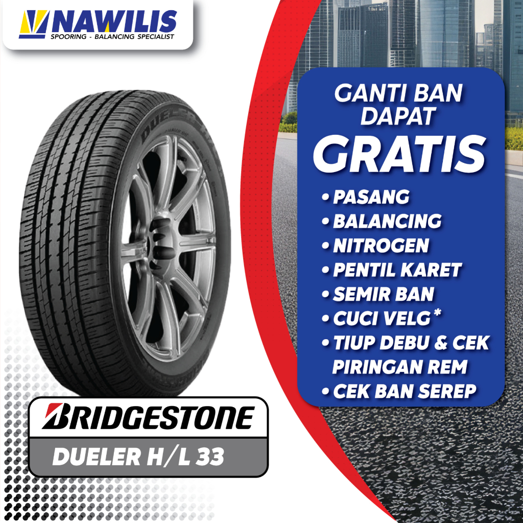 Ban Bridgestone 235/60 R18 103H Dueler HL 33
