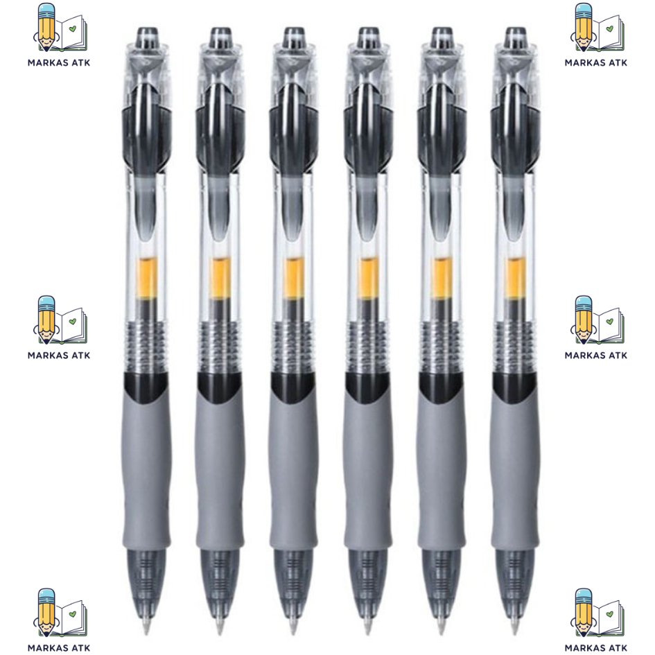 

Pena Gel Hitam Pulpen Cetek Tinta Pekat Alat Tulis Kantor Sekolah Minimalis Nyaman Ditulis Harga Grosiran Termurah COD