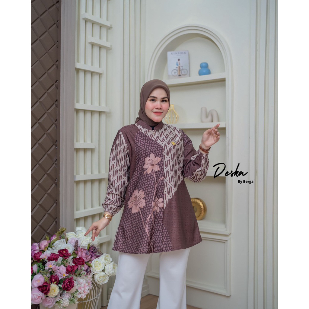 Zaleka Tunik/Atasan Premium Deska By Berga
