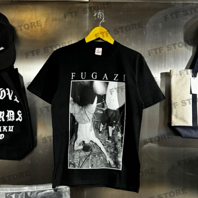 FUGAZI - GUY 1990 TSHIRT BLACK