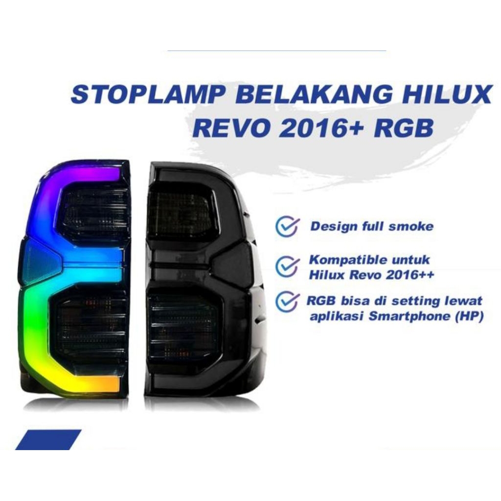 Stop Lamp Hilux Revo Rocco 2016 - 2025 - Stop Lamp Hilux Rocco - RGB Matrix