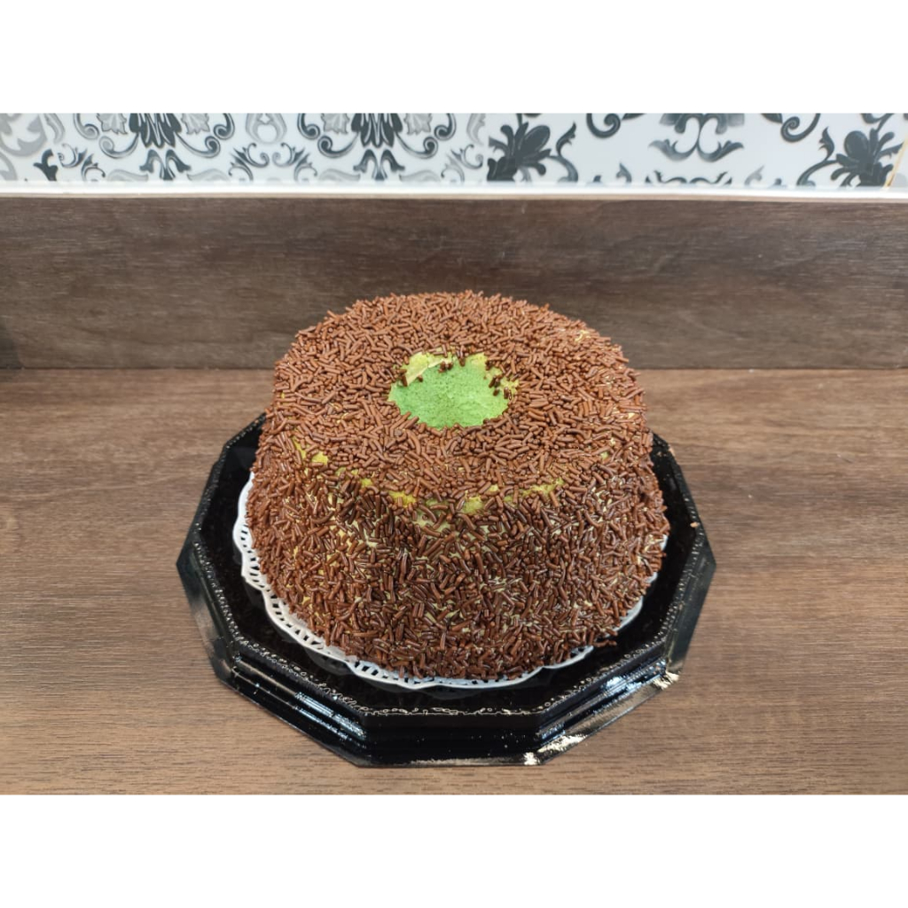 

Chiffon Pandan Mocca Butter Chocolate