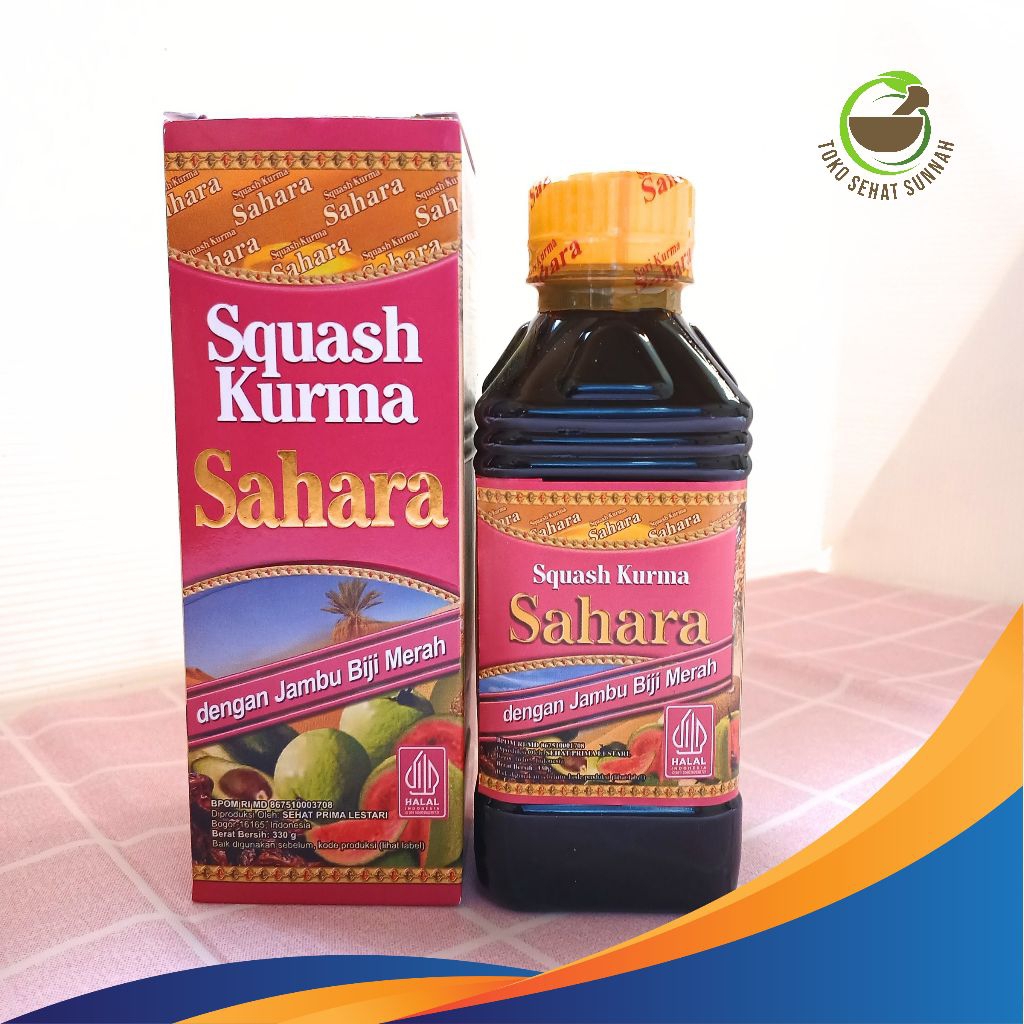 

Sari Kurma Sahara Plus Jambu Biji 330g