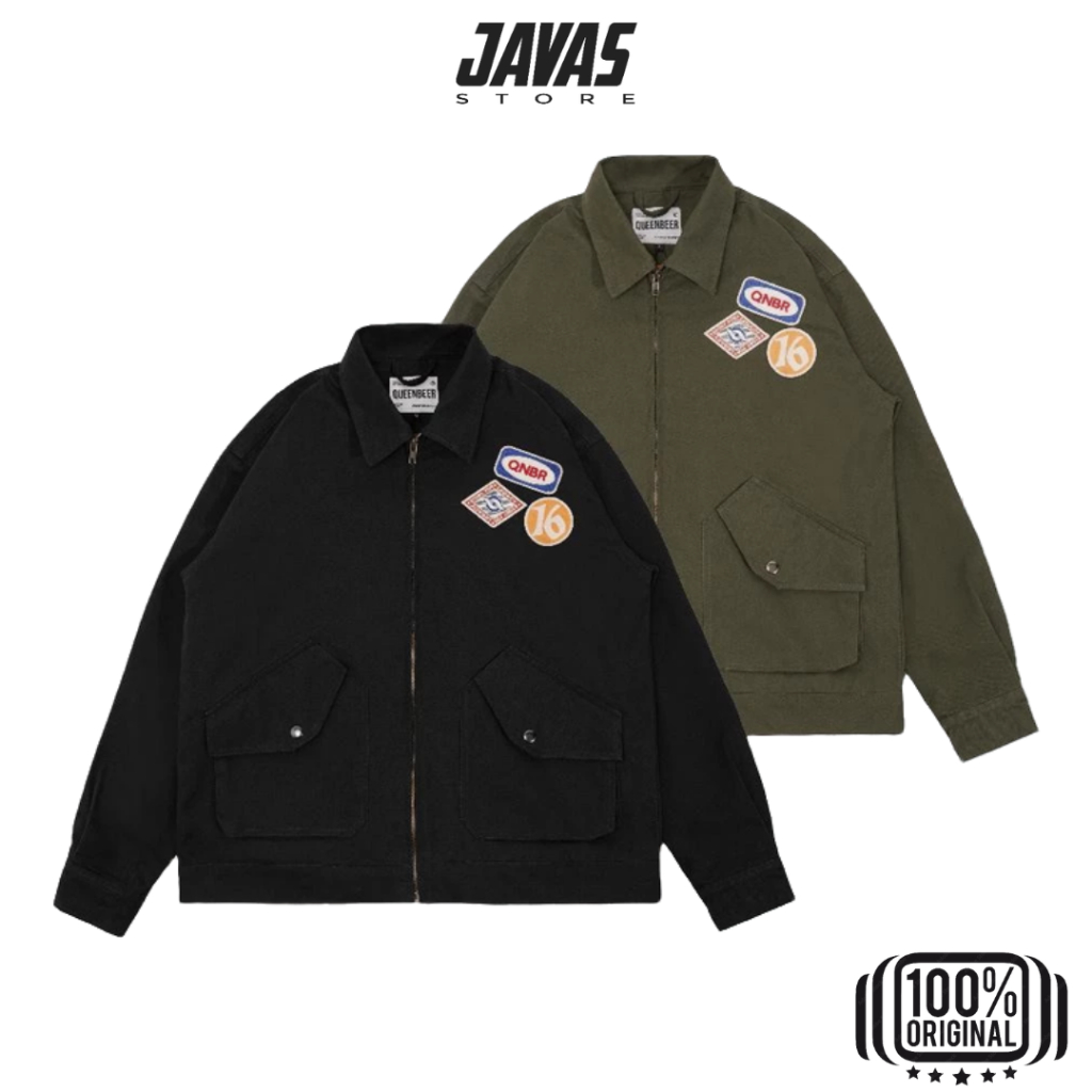 Jaket Queenbeer Original Work Jacket 414